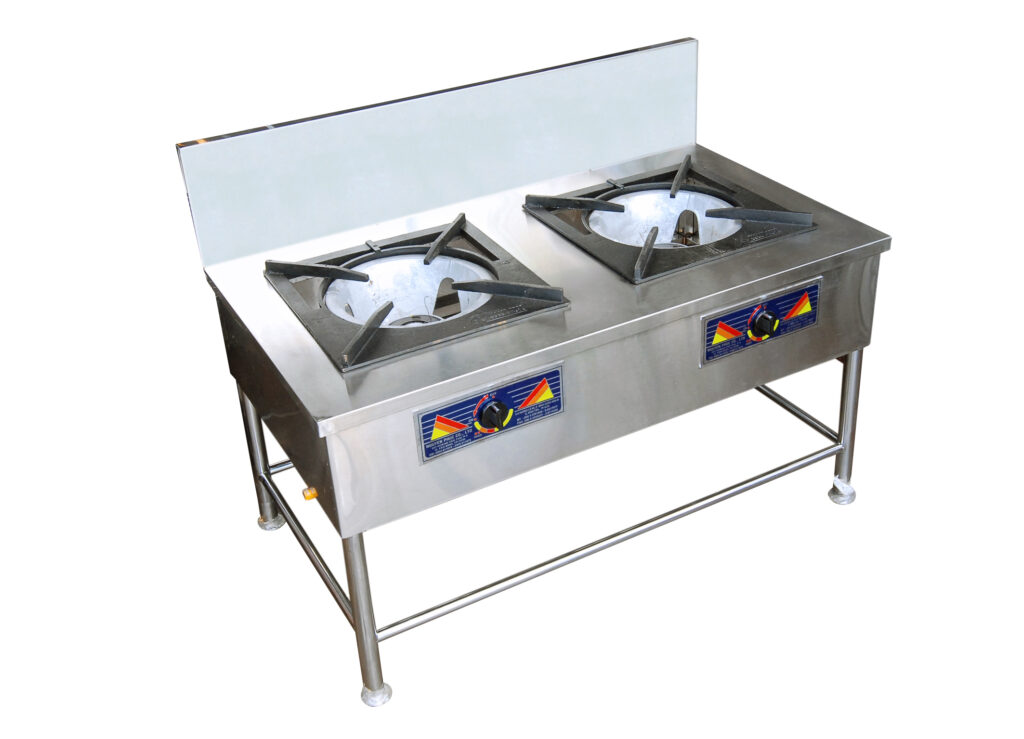 Bếp ga công nghiệp đôi